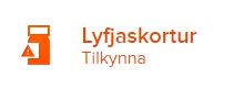 Tilkynna-lyfjaskort